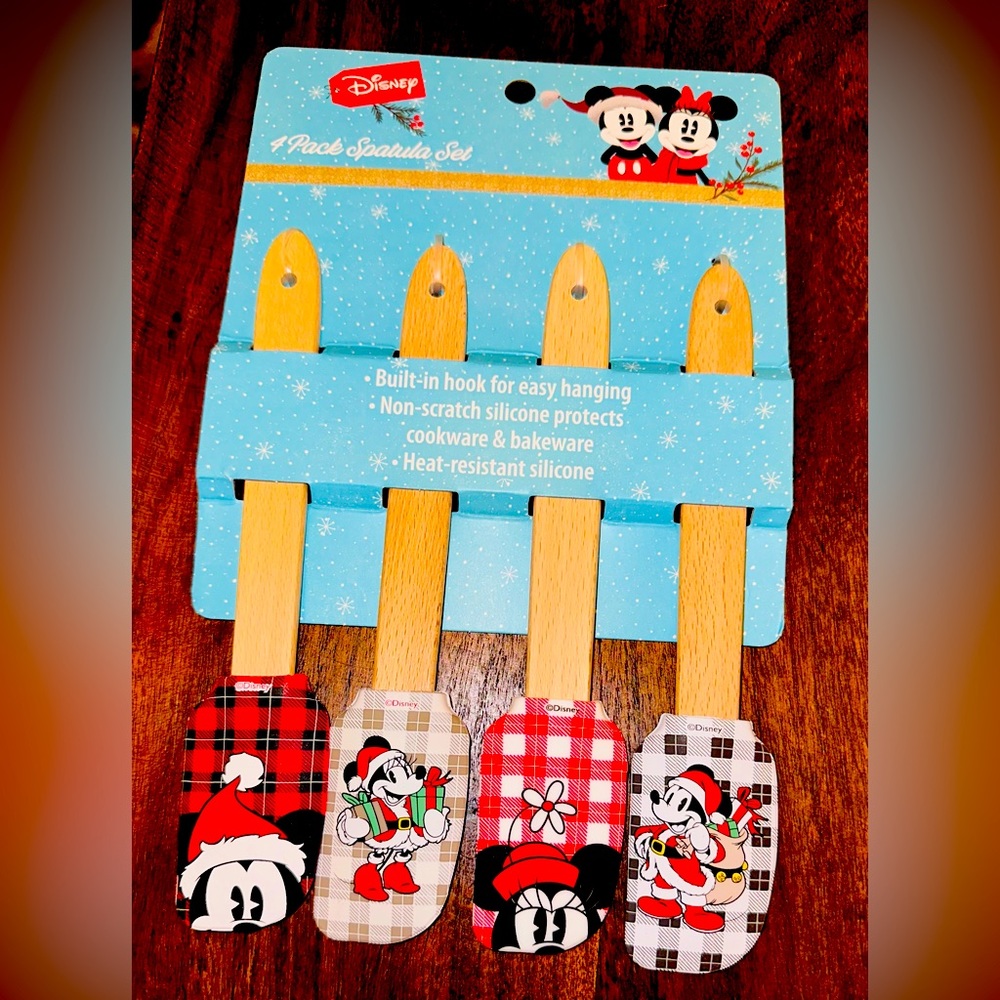 Disney 4 Pack Spatula Set